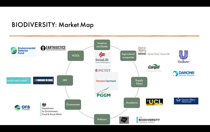 Biodiversity market map